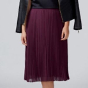 Burgundy / maroon skirt